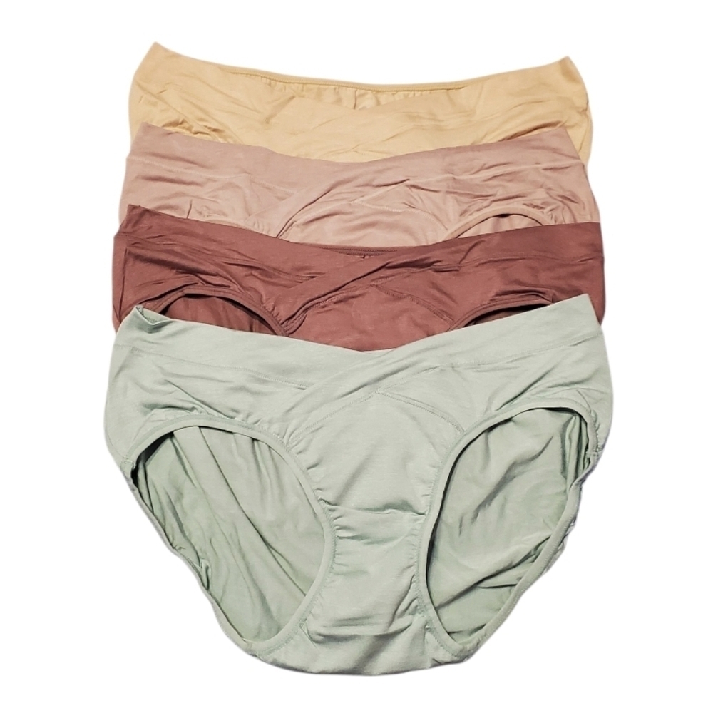 NWOT Kindred Bravely Women's Maternity & Postpartum 4 PC Underwear XL